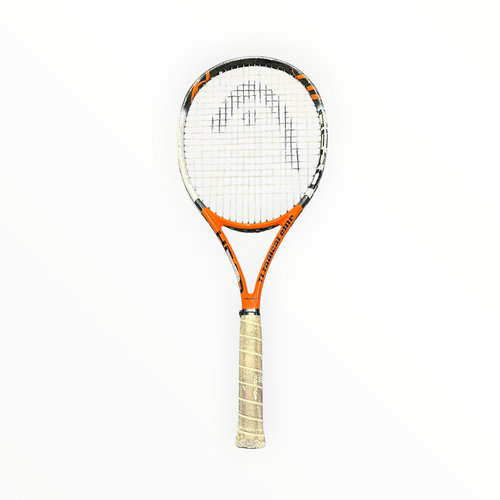 Vist Large View of Product Image Which is Used Head TI. RADICAL ELITE Adult Tennis Racquet Orange 4 3/8"