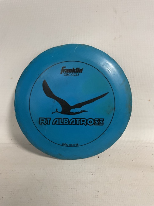 Vist Large View of Product Image Which is Used Franklin RT ALBATROSS Disc Golf Driver Royal Blue
