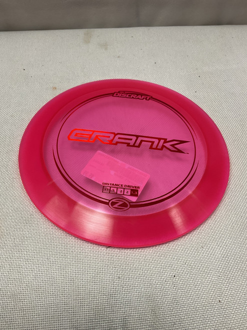 Vist Large View of Product Image Which is Used Discraft CRANK Disc Golf Driver Pink