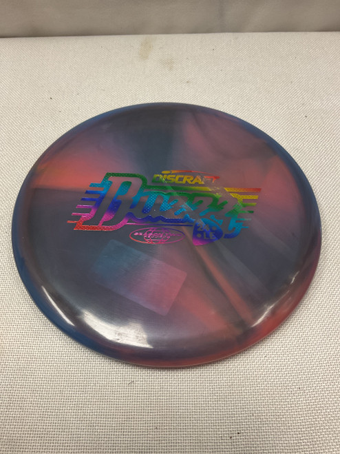 Vist Large View of Product Image Which is Used Discraft BIG STAMP BUZZZ Disc Golf Mid Range Purple