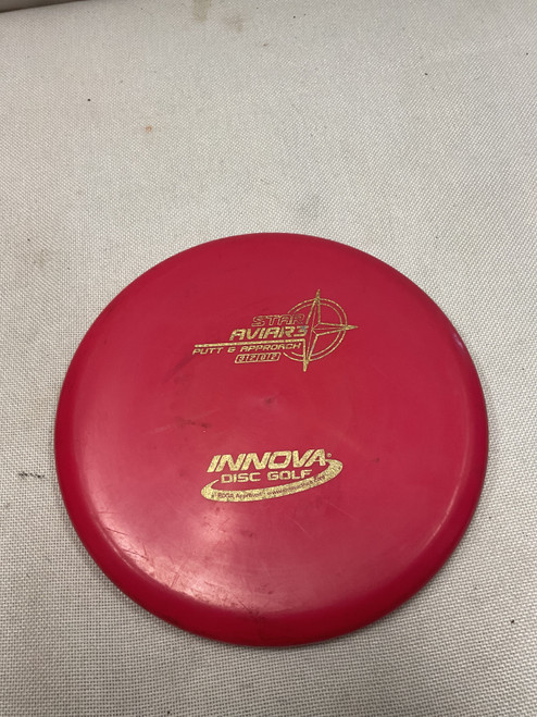 Vist Large View of Product Image Which is Used Innova STAR SKEETER Disc Golf Mid Range Orange