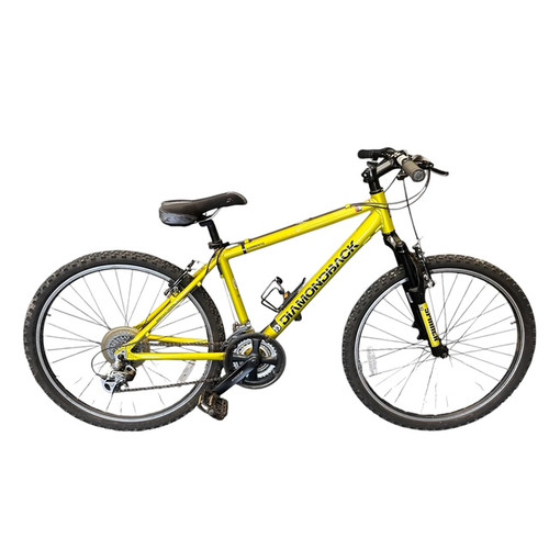 Vist Large View of Product Image Which is Used Diamondback SORRENTO  Mountain Bike Mens Yellow