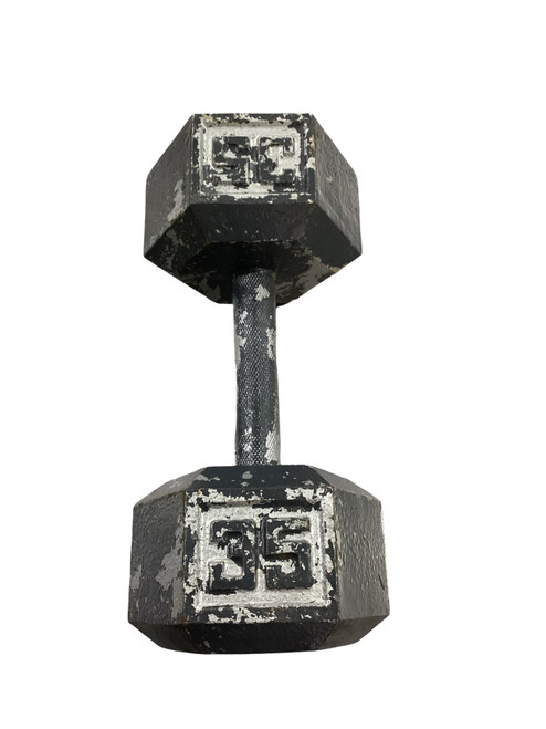 Vist Large View of Product Image Which is Used Hex Dumbbell (Each) 35 lb