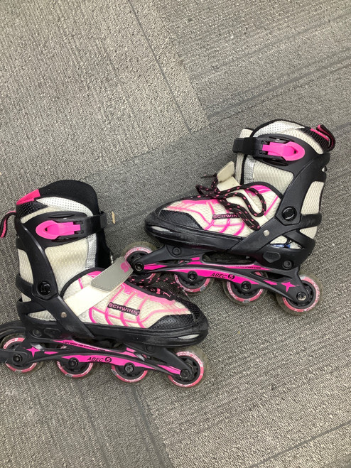 Vist Large View of Product Image Which is Used Schwinn 1-4 Junior Rec Fitness Skates Black Adjustable