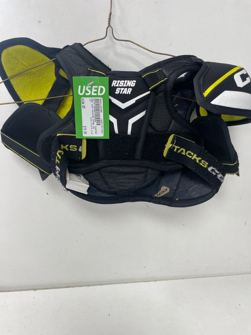 Vist Large View of Product Image Which is Used CCM RISING STAR Youth Shoulder Pads SM