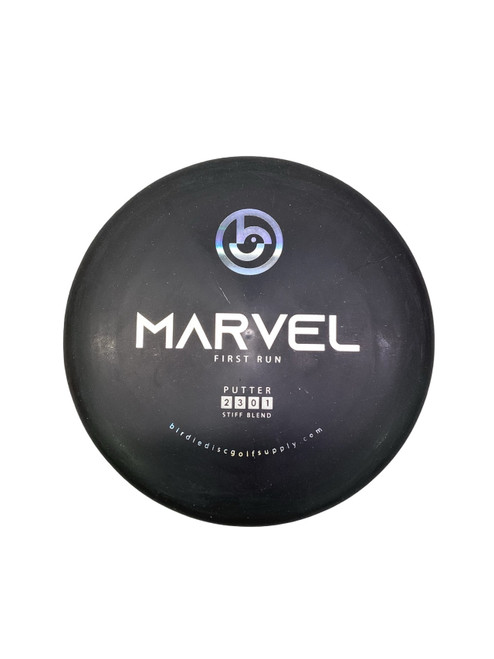 Vist Large View of Product Image Which is Used Birdie MARVEL Disc Golf Putter Black
