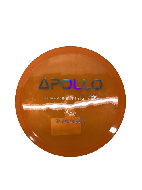 Vist Large View of Product Image Which is Used ALFA DISCS APOLLO Disc Golf Mid Range Orange
