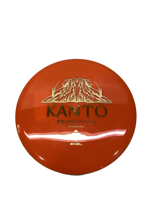 Vist Large View of Product Image Which is Used EXEL KANTO PROTOTYPE Disc Golf Mid Range Orange