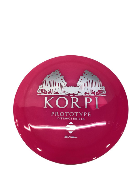 Vist Large View of Product Image Which is Used EXEL KORPI PROTOTYPE Disc Golf Driver Pink