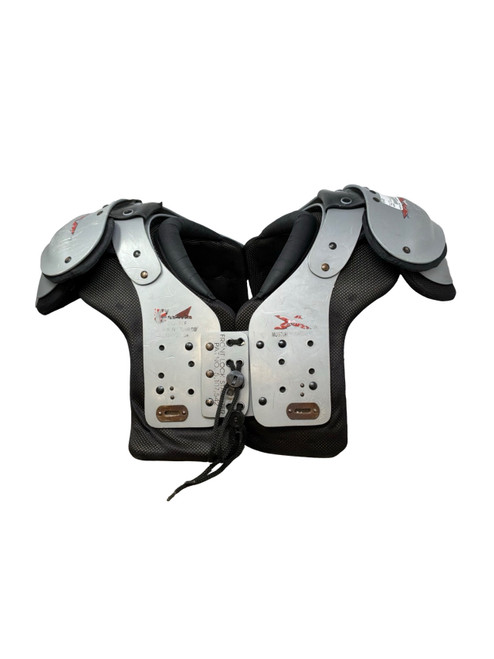 Vist Large View of Product Image Which is Used Gear 2000 X AIR FB Shoulder Pads Grey Youth  MD