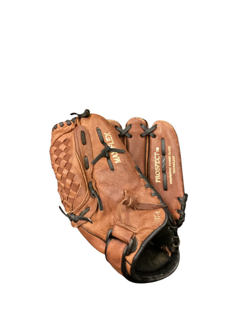 Vist Large View of Product Image Which is Used Mizuno POWERCLOSE BB/SB Glove RH Throw Brown 11 1/2"