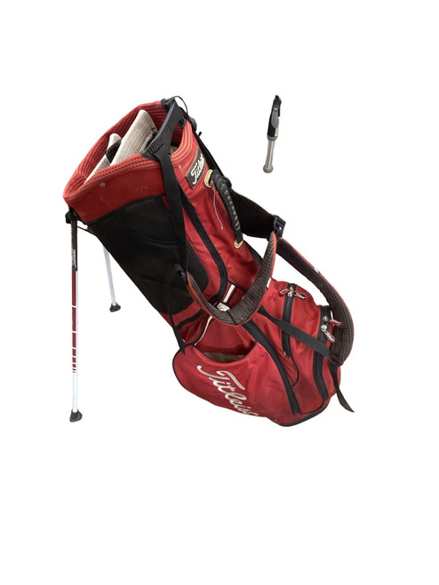 Vist Large View of Product Image Which is Used Titleist STAND BAG Mens Stand Bag Red