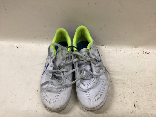 Vist Large View of Product Image Which is Used Nike Soccer Cleats Carolina Blue And White Junior 02