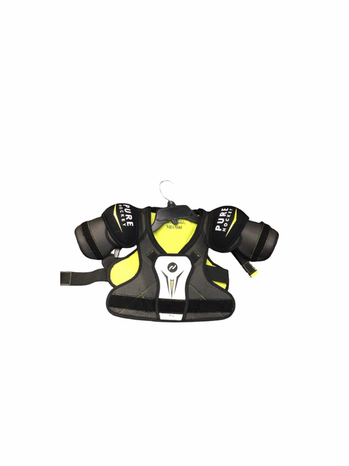 Vist Large View of Product Image Which is Used Pure Hockey JR-S Junior Shoulder Pads LG