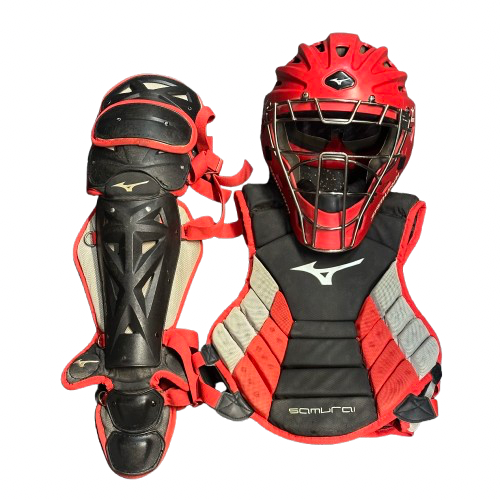 Vist Large View of Product Image Which is Used Mizuno SAMURAI 9-12 YOUTH SET Catchers Equipment Other