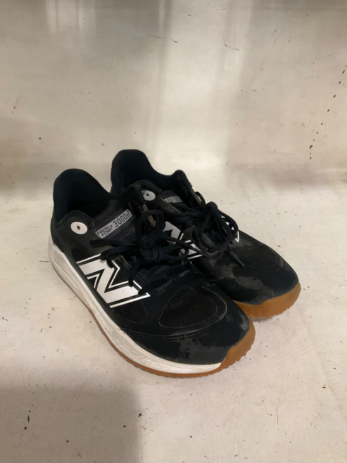 Vist Large View of Product Image Which is Used New Balance 7 TURF SHOES BB/SB Cleats Black Senior 7