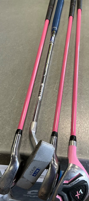 Vist Large View of Product Image Which is Used Precise X7 Jr Package Set RH Pink 5 Piece