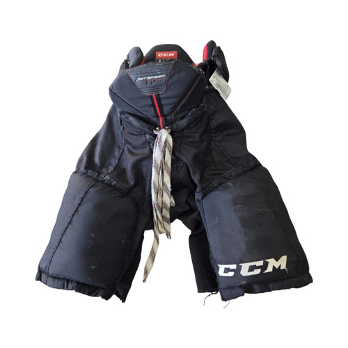 Vist Large View of Product Image Which is Used CCM JETSPEED FT 390 SZ SM HOCKEY PANTS Junior Pant Black SM