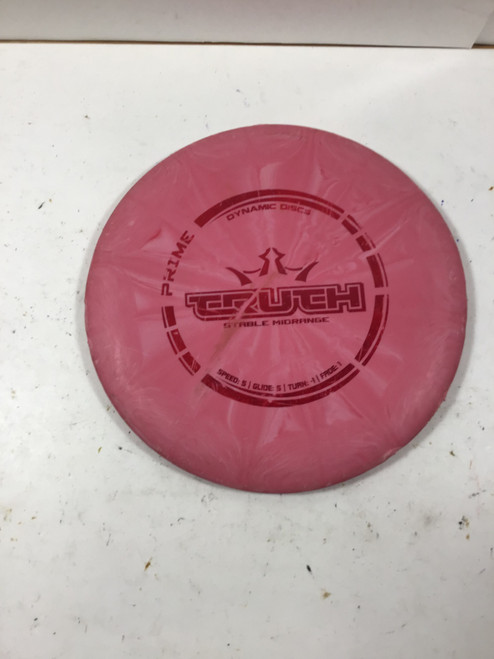 Vist Large View of Product Image Which is Used Dynamic Discs PRIME TRUTH Disc Golf Mid Range Pink 176g