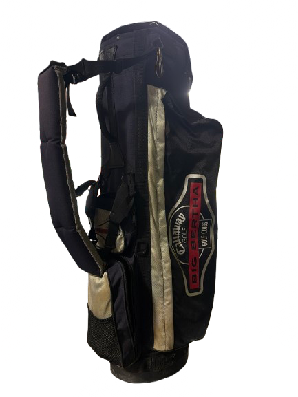 Vist Large View of Product Image Which is Used Callaway CALLAWAY 4 PORT STAND BAG Mens Stand Bag Navy Blue