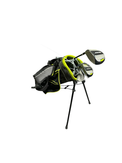 Vist Large View of Product Image Which is Used Top Flite 5 PIECE SET Jr Package Set RH Black And Neon Green 5 Piece