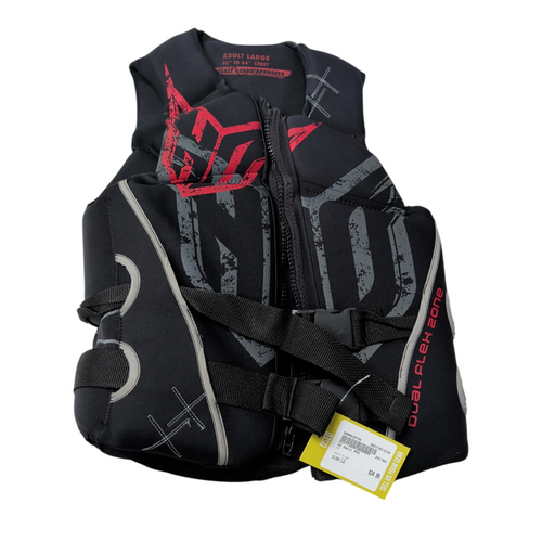 Vist Large View of Product Image Which is Used HO Adult PFD Black Large