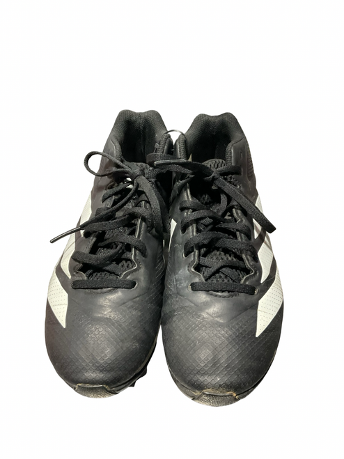 Vist Large View of Product Image Which is Used Adidas ADIZERO BB/SB Cleats Black Senior 5.5