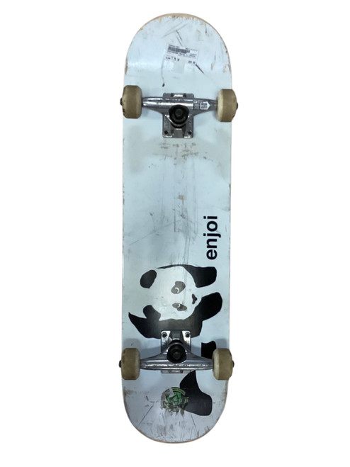 Vist Large View of Product Image Which is Used Enjoi SKATEBOARD ENJOI Complete Skateboard White 7 3/4"