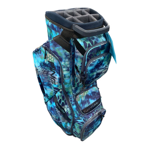 Vist Large View of Product Image Which is Used Ping TRAVERSE BLUE SCALES Mens Cart Bag Royal Blue