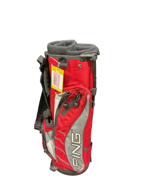 Vist Large View of Product Image Which is Used Ping Jr Stand Bag Red