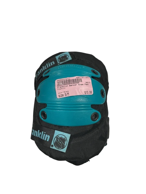 Vist Large View of Product Image Which is Used Franklin Senior Knee Pad Black S/M