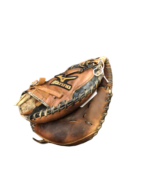 Vist Large View of Product Image Which is Used Mizuno POWER CLOSE BB/SB Catchers RH Throw Brown 31"