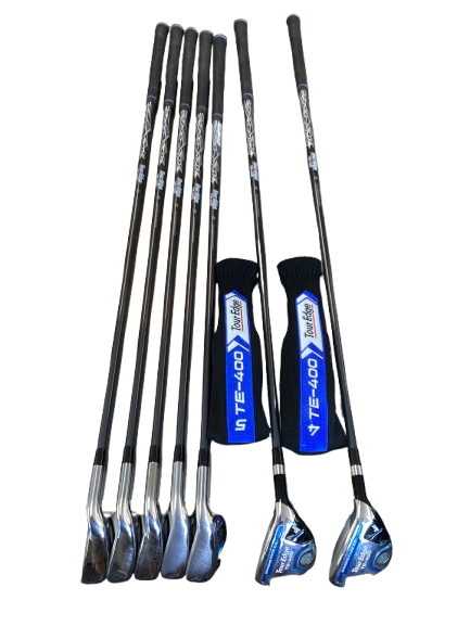 Vist Large View of Product Image Which is Used Tour Edge TE-400 Mens Iron Set RH 4I-PW