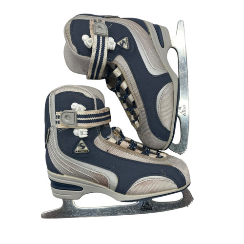 Vist Large View of Product Image Which is Used Jackson SOFTEC Boys Softboot Skate Navy Blue Junior 01