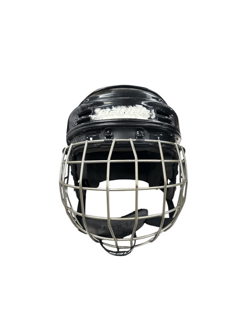 Vist Large View of Product Image Which is Used Bauer HELMET Helmet Cage Combo Black MD