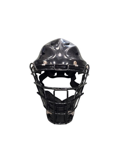 Vist Large View of Product Image Which is Used Wilson CATCHERS MASK Catchers Helmet w/Mask Black SM