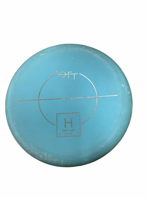 Vist Large View of Product Image Which is Used LOFT HYDROGEN B-SOLID Disc Golf Putter Royal Blue