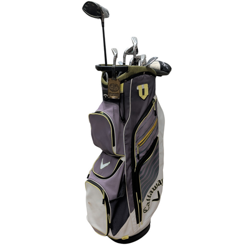 Vist Large View of Product Image Which is Used Taylormade Mens Package Set Right Hand Black 13 Piece