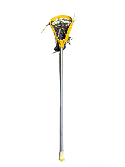 Vist Large View of Product Image Which is Used STX STX AL6000 SHAFT W/ STX AV8 HEAD Men Atk/Mid Complete Stick Yellow