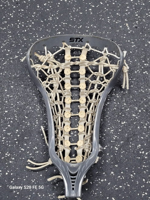 Vist Large View of Product Image Which is Used STX CRUX Womens Lacrosse Head Grey
