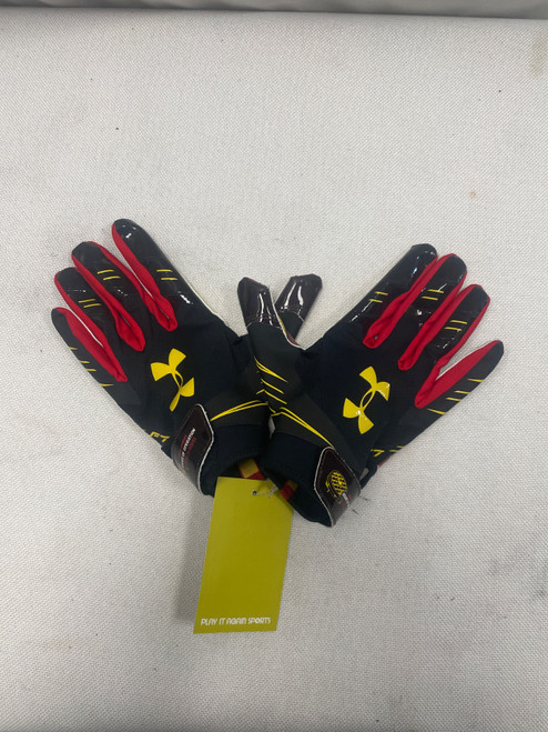 Vist Large View of Product Image Which is Used Under Armour ALWAYS OPEN FB Gloves Black MD