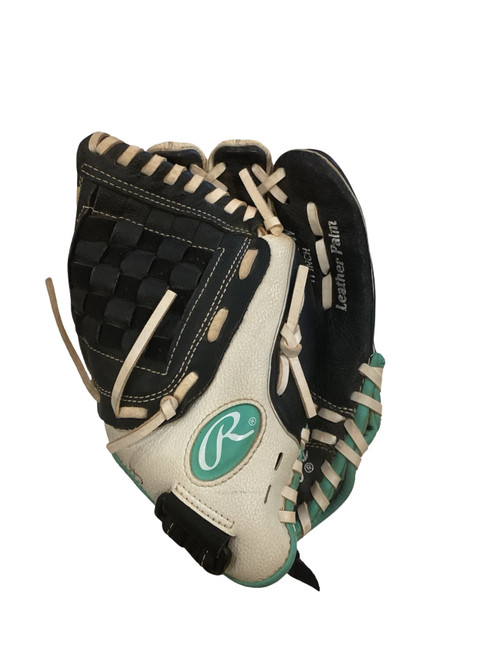 Vist Large View of Product Image Which is Used Rawlings FAST PITCH BB/SB Glove RH Throw Black 11"