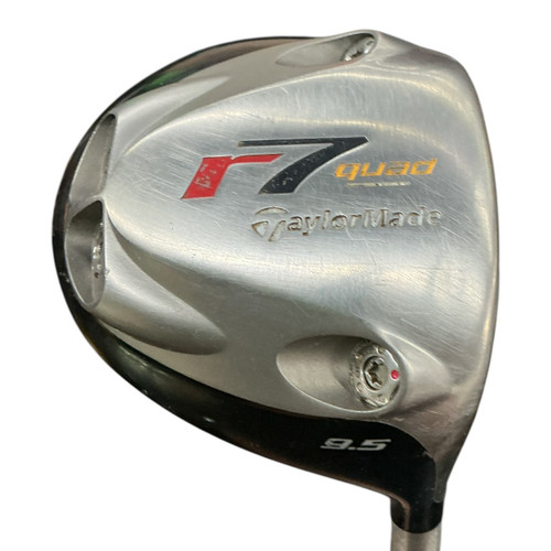 Vist Large View of Product Image Which is Used Taylormade R7 QUAD Mens Driver RH 9.5 Degree