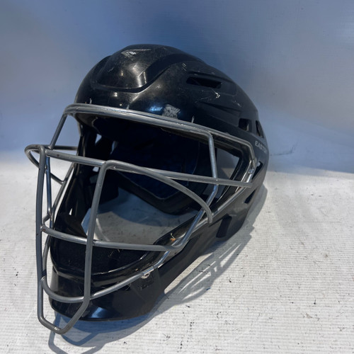 Vist Large View of Product Image Which is Used Easton BLACK CATCHER HELMET Catchers Helmet w/Mask Black LG