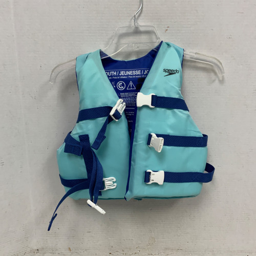Vist Large View of Product Image Which is Used Speedo Youth PFD Carolina Blue Youth 50-90