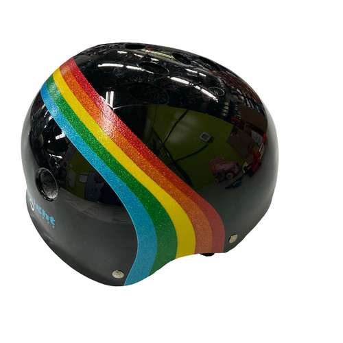 Vist Large View of Product Image Which is Used Triple Eight Skateboard Helmet Black S/M