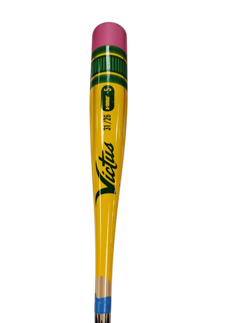 Vist Large View of Product Image Which is Used Victus VIBE PENCIL BAT BB/SB USSSA 2 3/4 Bat 31"