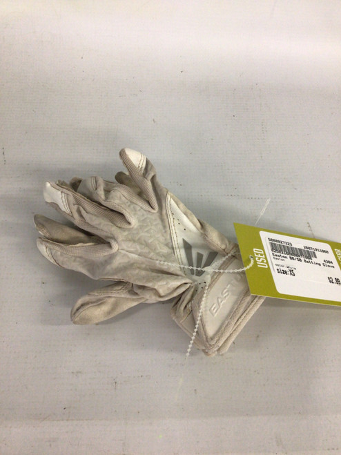 Vist Large View of Product Image Which is Used Easton BB/SB Batting Gloves White XS