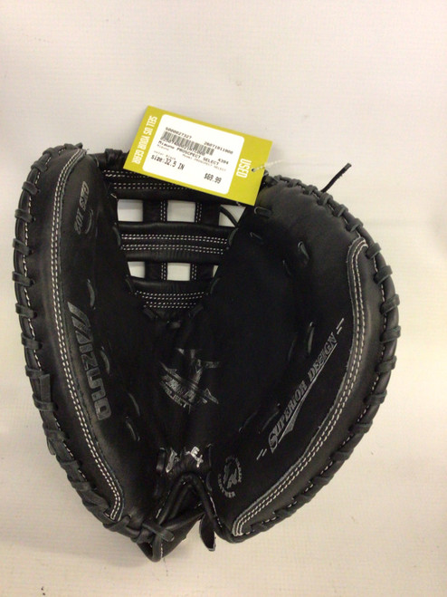 Vist Large View of Product Image Which is Used Mizuno PROSCPECT SELECT BB/SB Catchers RH Throw Black 32 1/2"