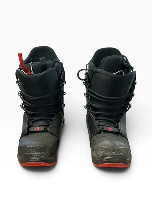 Vist Large View of Product Image Which is Used Burton PROGRESSION Mens Snowboard Boots Black Senior 7.5